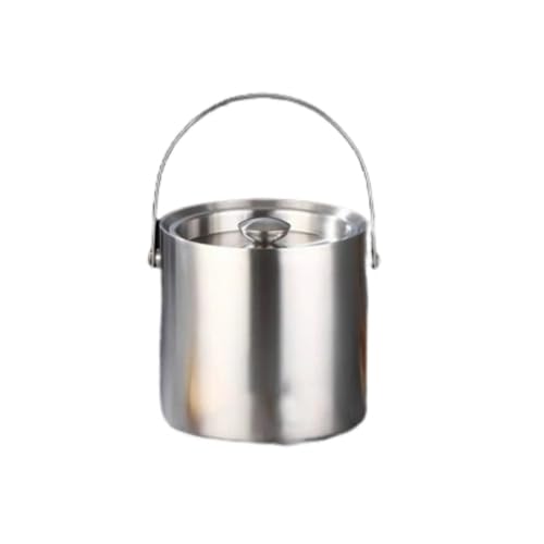 アイスペール 二重構造 ステンレス 蓋付き 持ち手付き アイスバケット 氷入れ 真空断熱 保冷用 家庭用 業務用 シャンパン ボトル パーティー 旅館 居酒屋 飲食店 1.0L 1.4L 2.0L