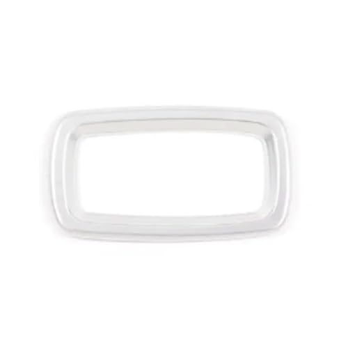 Bouton de hayon pour Cayenne cadre de garniture autocollant noir