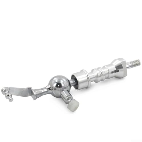 Levier de vitesse court pour MK4 Mk5 pour A3 S3, adaptateur de vitesse en aluminium avec réduction de portée, kit de changement de vitesse manuel argenté – vue 2