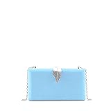 clutch azul cielo -Medidas: (Ancho x Alto x Fondo) 20 x 12 x 4 (CM)