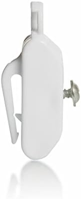 Homekind® 4.5M WHITE PVC SMOOTH GLIDE BENDABLE CURTAIN TRACK COIL STRAIGHT OR BAY WINDOWS CUT TO SIZE