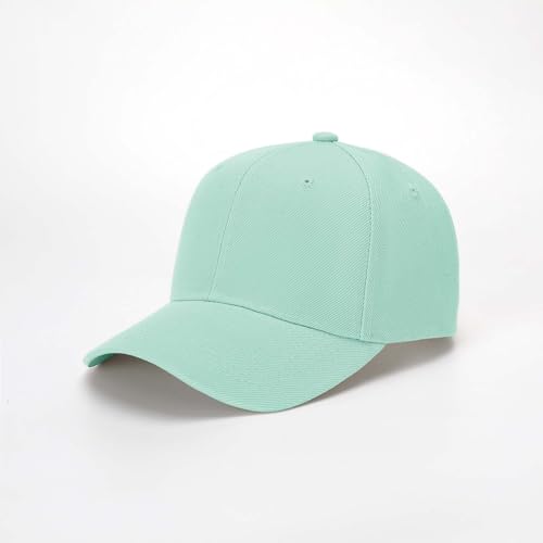 Image of ZH Plain Adjustable Baseball Cap - Lot of 12 Unisex Blank Design Caps