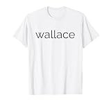 Lower Case Wallace T-Shirt