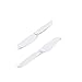 DJI Phantom 4 Pro V2.0 New 9455S Low-Noise Quick-Release Propellers 2 Pairs Pack,White with Luckybird USB Reader