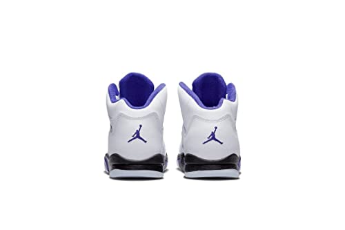 Little Kid's Jordan 5 Retro Concord White/Dark Concord-Black (440889 141) - 1.5