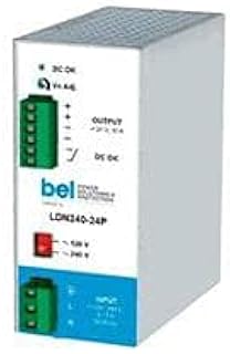 LDN240-12, DIN Rail Power Supply 192W 12VDCout 16A, Input: 120 / 240 VAC 270 - 345 VDC