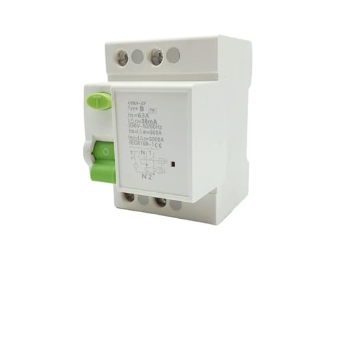 Disjoncteur différentiel multifonctionnel type B 2P63A100MA 10 kA - 3
