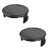 Produktbild 2 Stück Trimmer Spool Caps,Rasentrimmer Spulenabdeckung,Spulendeckel für Bosch Art 23 SL 26 SL,Ersatz Spool Cap Covers (A)