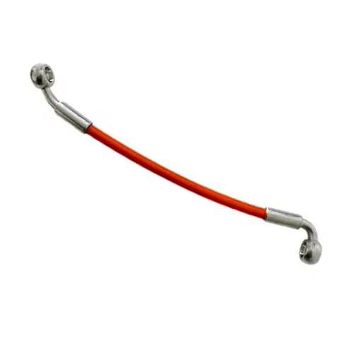 Durite de frein tressée acier moto 10cm avant arrière embrayage hydraulique avec raccord banjo M10