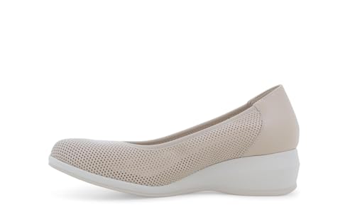 Décolleté compensée r30611q Melluso pour le bureau et la ville - 4