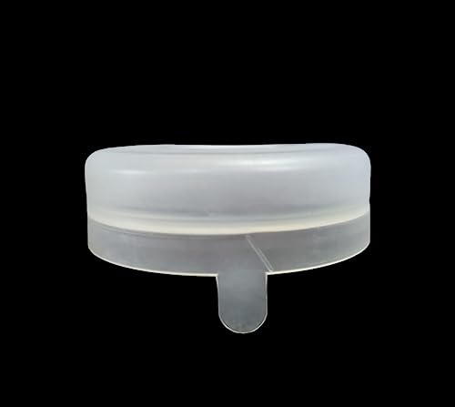 SANVI PLASTIC Cap for 20 Litre Water Bottle/Can/Container, Caps for Water Bottle 20 Litre/Ltr Color White (50 CAP PACK)