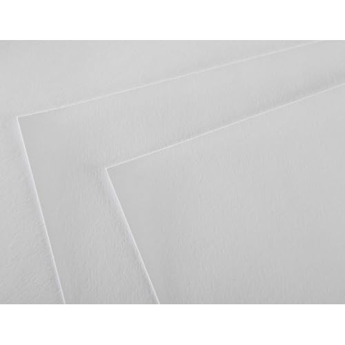 Lot de 25 Feuille 1557® Dessin JA® 75x110 180g/m², grain léger blanc pur