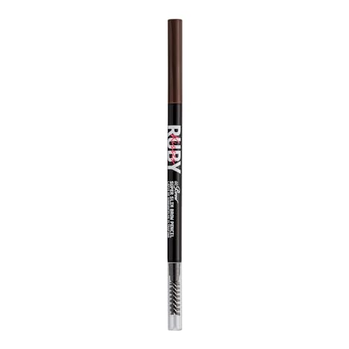 Ruby Kisses Go Brow Lápis de Sobrancelha Ultrafino - Medium Brown
