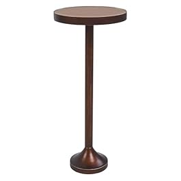Small Pedestal End Table,...