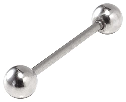 ストレートバーベル サージカルステンレス シルバー 軟骨ピアス ボディピアス