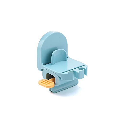 Presse-dentifrice mural anti-gaspillage avec porte-gobelet intégré