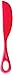 Lily cook Totally Addict KS9210 Spatule à tartiner PP Rouge/Jaune/Vert/Rose 20,30 x 1 x 3 cm