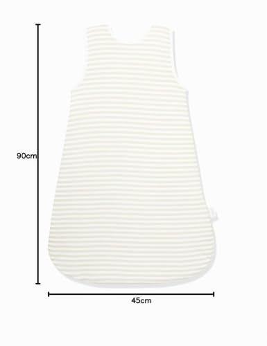 Miniatura 10 de Herding Baby Best - Saco De Dormir Para Bebé 70 Cm, Cremallera Lateral Y Botones De Presión , Color Blanco