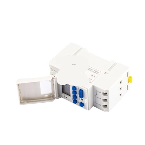 Interrupteur horaire programmable THC15A 12V avec capacité de 16A pour rail DIN - 3