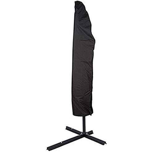 JQDZX Housse de Parasol, 210D Tissu Oxford Bache Housse de Protection Couverture avec Fermeture éclair- Étanche, Résistance au Vent,Anti-UV, pour Parasol de Jardin (205cm :57 * 48 * 25CM) Cover