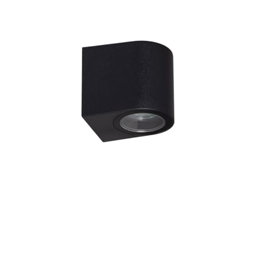 LEDKIA LIGHTING Aplique Exterior de Pared Gala Negro Negro GU10