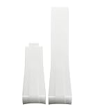 Bracelet de montre en caoutchouc de silicone compatible avec Rolex Daytona Submariner GMT Master Explorer 19 mm, 21 mm, 20 mm, 22 mm