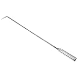 STOBAZA Kaminhaken Feuerhaken aus Robustem Material Handlicher Feuerstellenhaken für Camping und Outdoor Praktisches Kaminwerkzeug für Holzofen und Lagerfeuer