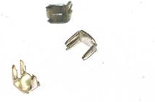 #5C Nylon Top Stops Nickel Light - 3 Prong - 50 Pair