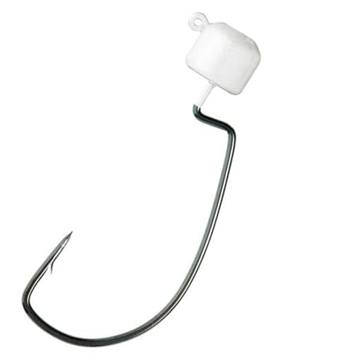Image of Reaction Tackle Tungsten Mushroom Head Ned Rig Shroom Jig Heads (5-Pack)