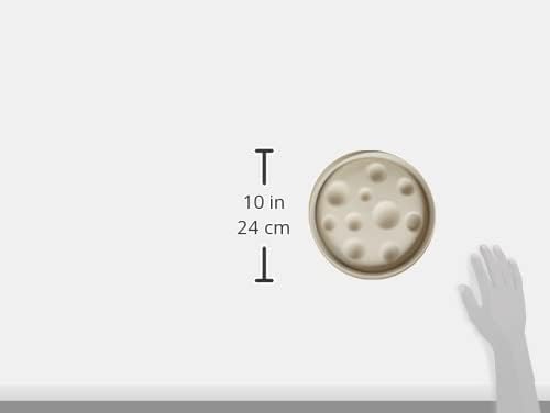 Miniatura 5 de Silikomart Luna (Moon) Molde de silicona, molde flexible en forma de cúpula con tecnología 3D y detalles de cráter texturizados, apto para horno,