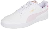 Punta redonda PUMA Shuffle, Zapatillas, Unisex adulto, Blanco (Puma White/Lavender Fog/Puma Team Gold/Opera Mauve), 38 EU