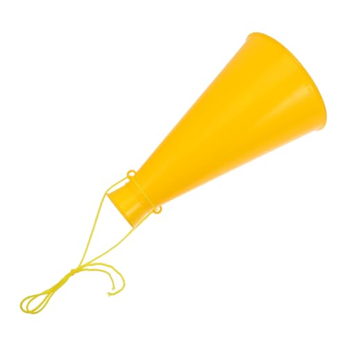 HANABASS Cheer Megaphone for Sports Events Lightweight Portable Plastic Horn for Parties Festivals Football Games Atmosphere Prop for Cheerleading and Celebrations