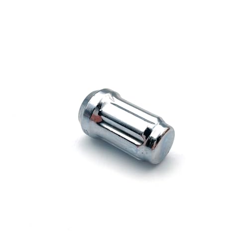 Image of 24pcs M12x1.25 Lug Nuts, Chrome Closed End Spline Lug Nuts with 1 Socket Key Compatible with 2005-2015 Armada,2004-2019 Titan,1995-2004 Pickup Aftermarket Wheel