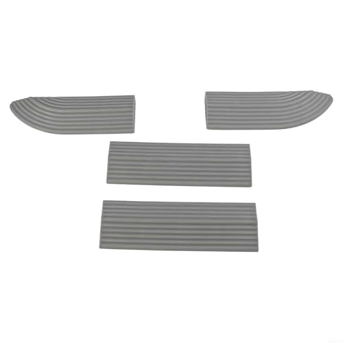 Gdfnmogo Accesorios de barra de umbral de robot de limpieza para ECOVACS, ROBOROCK, Yunzhijia - Rampa escalonada de silicona para aspiradoras robóticas, 68-77 cm de longitud, 1,4-2 (altura 1,6 cm