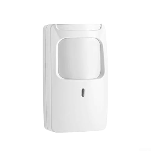 FUBESK Kabelgebundenes Alarmanlage zur Wandmontage mit PIR-Bewegungsmelder, kabelgebundener Infrarot-Bewegungs- und Mikrowellen-Detektor für Einbrecher-Sicherheits-Alarmanlage