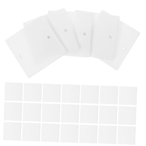 Cubierta de placa de pared ignífuga lisa para enchufes en reformas de hogar kit de 50 piezas 2
