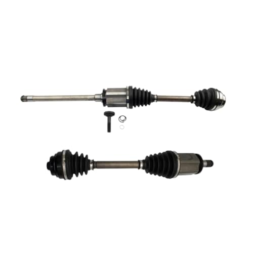 LOKLNEYK Front CV Axle Shaft Set with Hubs Bearings 2-Pack Compatible with Automotive Motorcycle Parts 5 Series 6 Series X-Drive AWD