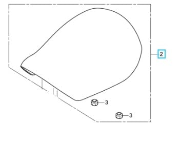 Amazon | 純正 シート 21年 モンキー125（JB03）ブラック 77100-K0F