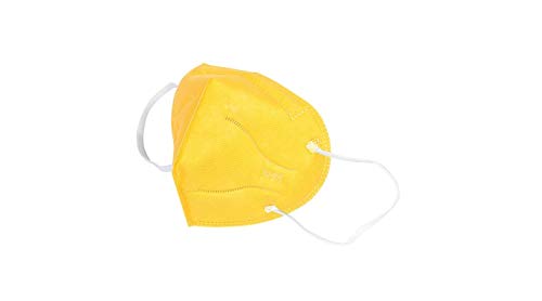 Image of WeWear Non-Woven Fabric Disposable N95 Mask 9050 Respirator, Filtration efficiency > 95% (PM 2.5), EN149 European Standards Approved, CE, ISO Certified (Assorted, Without Valve, Pack of 5) for Unisex