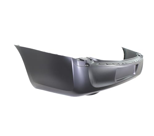 Image of Compatible with Chrysler 300 2011-2014 Rear Bumper Cover | Primed, Without Parking Sensor Holes, SRT8, Ready to Paint, OEM 68127950AC, CH1100966