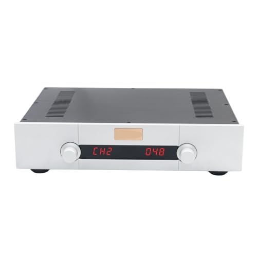 STR12A-Max ECC82 Tube Remote Control Preamplifier HiFi Audio 4-input 1-output Preamplifier(230V)