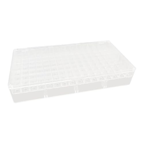 Vitrine en acrylique pour maquettes de pneus | Boîte de rangement 64 grilles