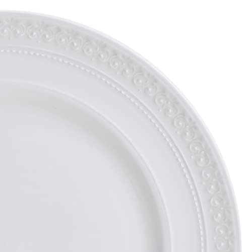 Mikasa 5293969 Crown White Chip Resistant 18 Piece Dinnerware Set thumb #2
