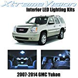 XtremeVision Interior LED for GMC Yukon 2007-2014 (12 Pieces) Cool White Interior LED Kit + Installation Tool