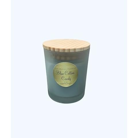 Blue Cotton Candy Candle by Generic Cover