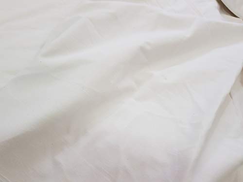 Tissu imprimé indien en coton blanc de Jaipur au yard pour kurti d'été et housse de canapé