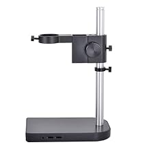 Microscope Observation Microscope Camera Table Stand 50mm Ring Holder Gear Table Stand for 180X Lens