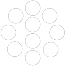 Sealing Ring, 10 Pcs Rubber Sealing Ring