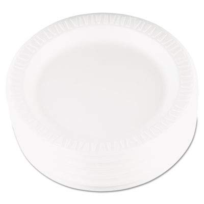 Dart Quiet Classic Laminated Dinnerware Plates - 9" Diameter Plate - Foam, Plastic - 125 Piece(s) / Pack DCC9PWQR