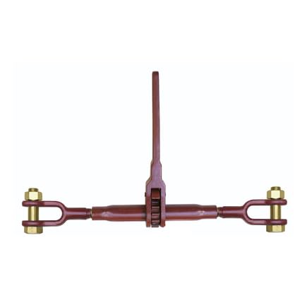 World American WA140-0041 Durabilt Light Pro Bind Series Ratchet Cable Puller Jaw Jaw X 10" Barrel